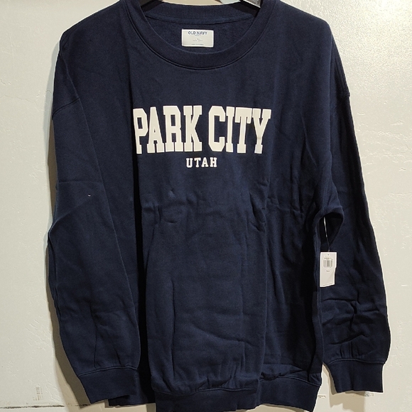 Navy Blue, Park City Sweater, L Tall,Nwt - Picture 1 of 4